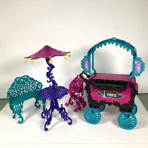 Monster High Scaris City Of Frights Cafe Cart Furniture Set, No Accessories